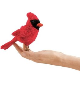 Folkmanis Mini Cardinal Finger Puppet