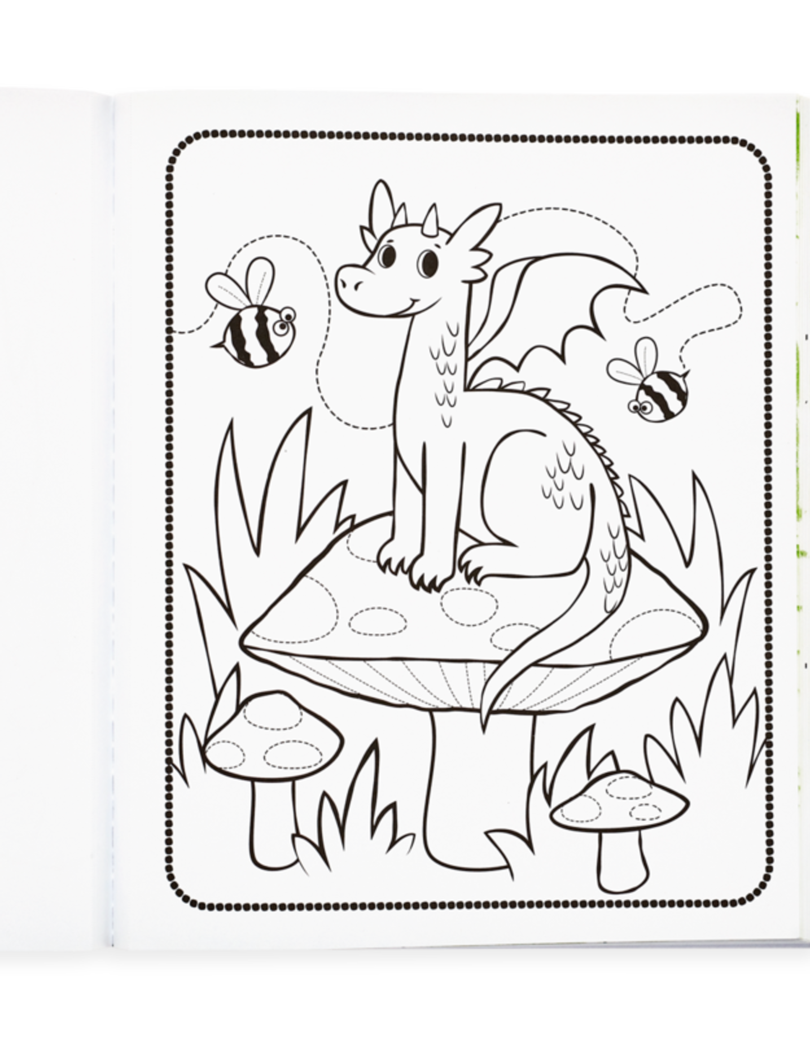 Ooly Knights & Dragons Colouring Book