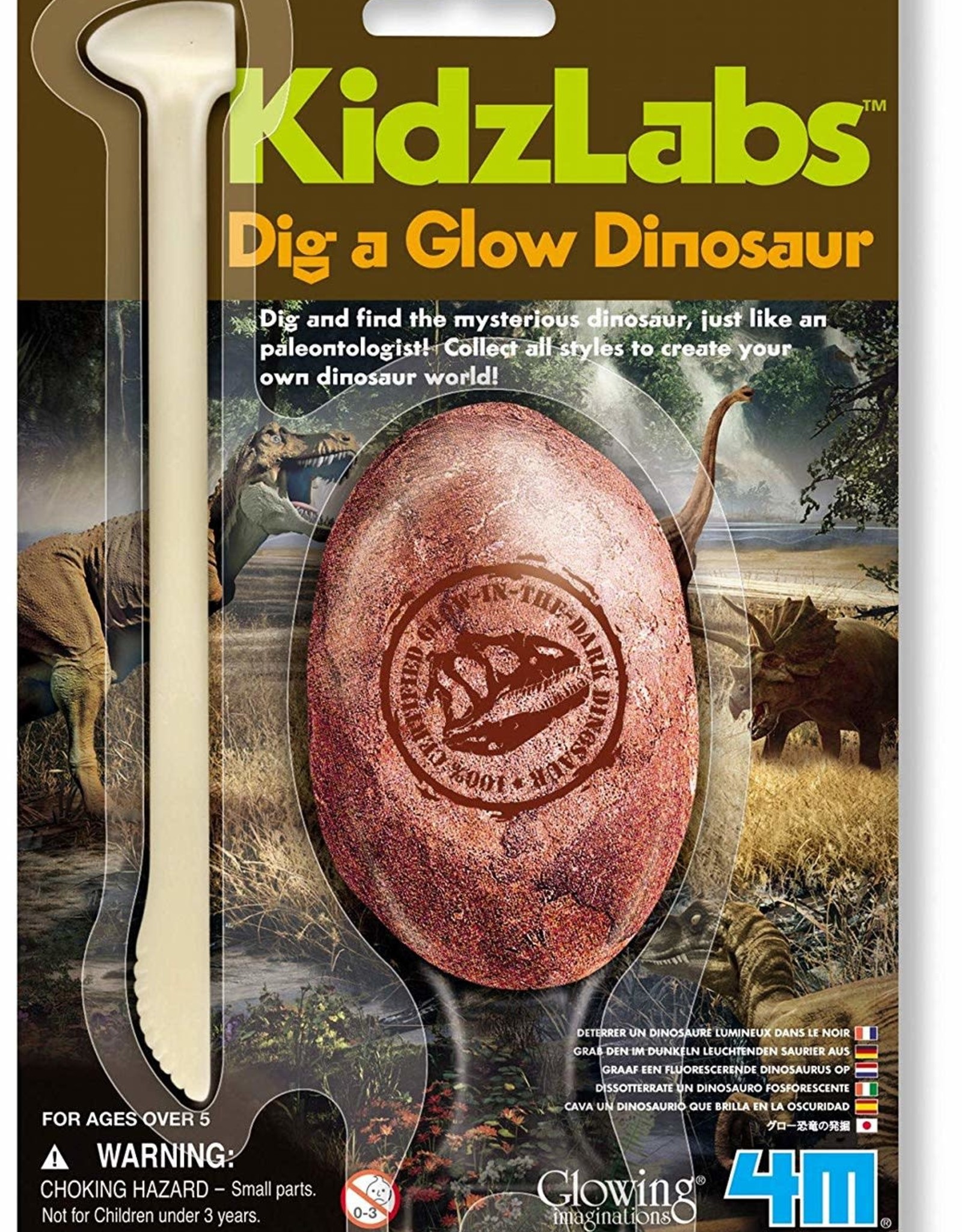 Dig a Glow Dinosaur