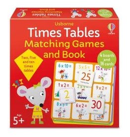 Usborne Times Tables Matching Games and Book