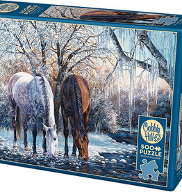 Cobble Hill Puzzles Winter's Beauty - 500 Piece Puzzle