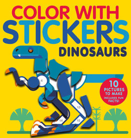 Tiger Tales Color with Stickers: Dinosaurs