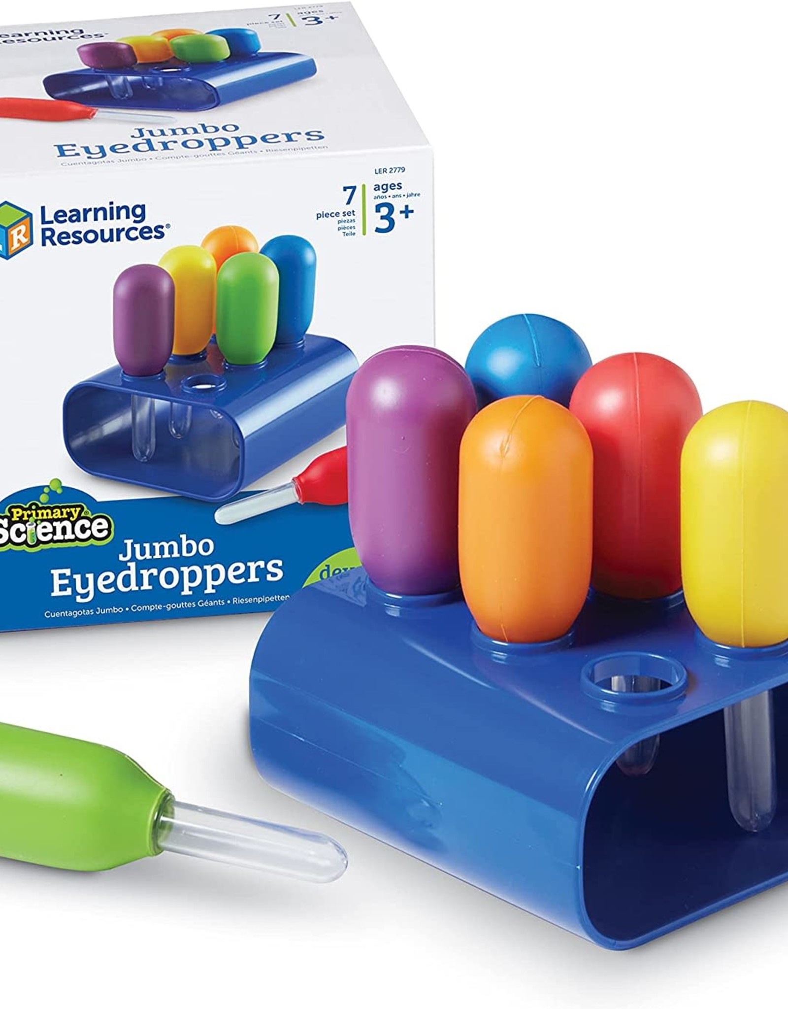 Learning Resources Jumbo Colorful Eyedroppers