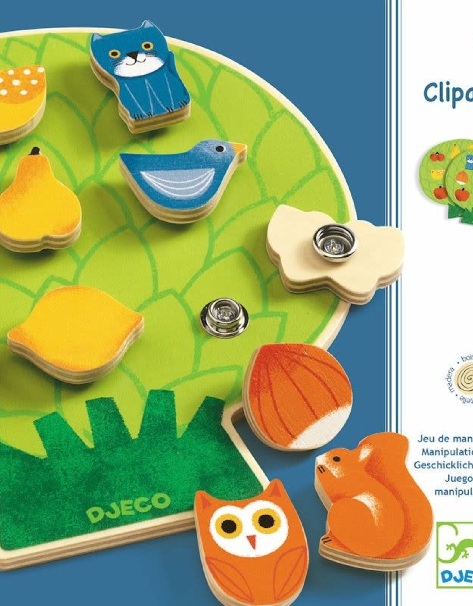 Djeco Clipaclip Snapping Toy