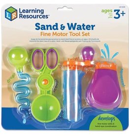 Learning Resources Sand & Water Fine Motor Tools Set