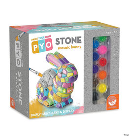 MindWare Paint Your Own Stone: Mosaic Bunny
