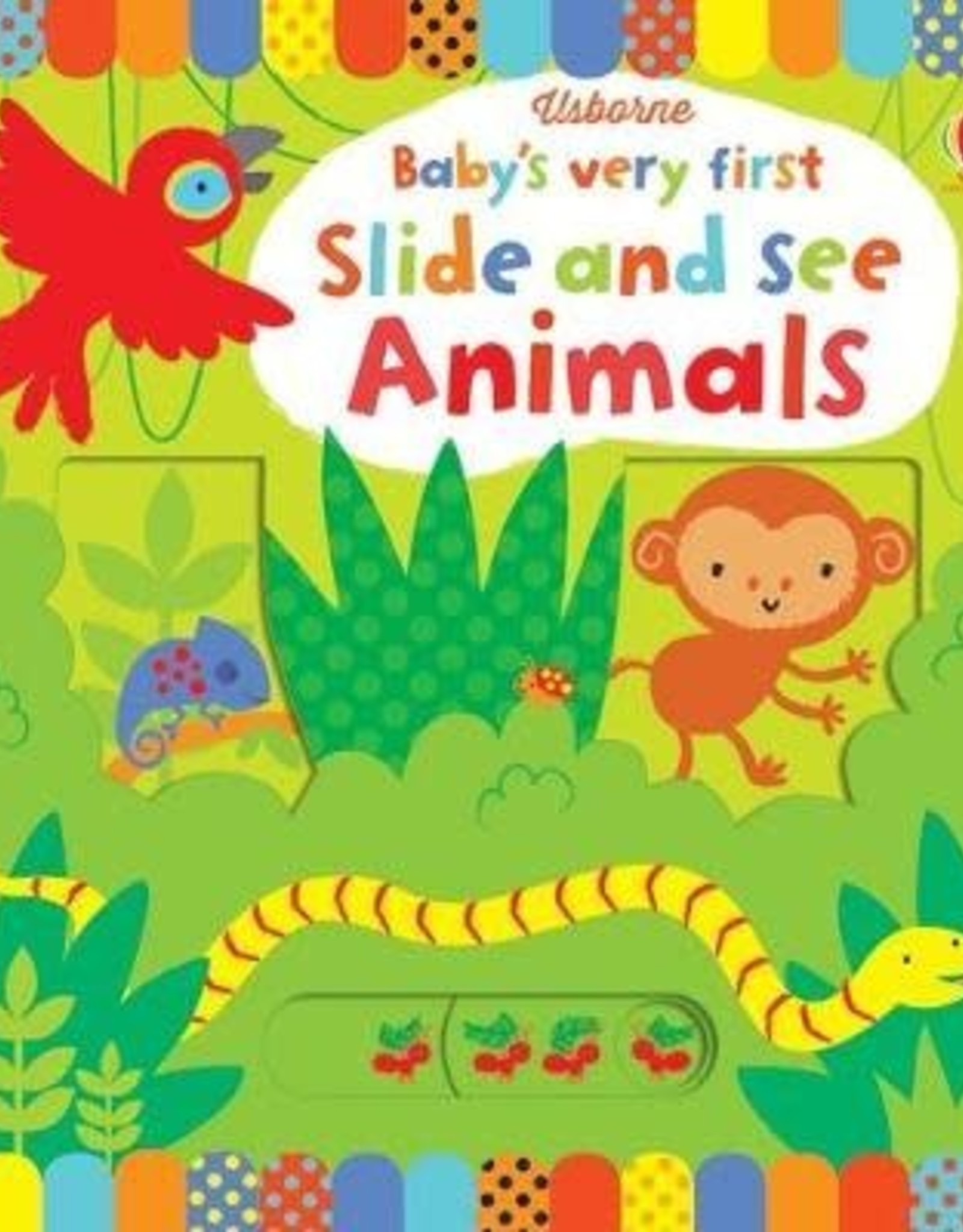 Usborne Baby's Very First Slide And See Animals