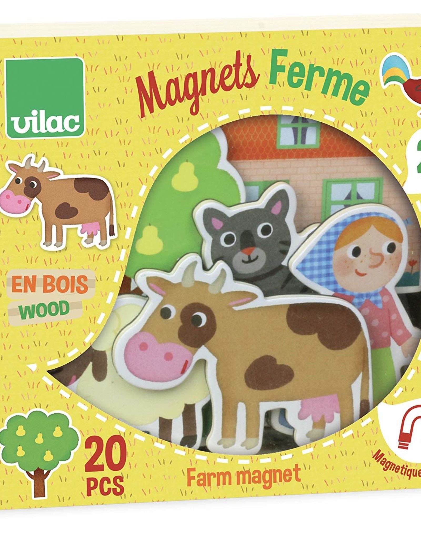 Vilac Farm Magnets