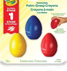 Crayola Crayola Egg Crayons - My First Crayola Palm-Grip Crayons