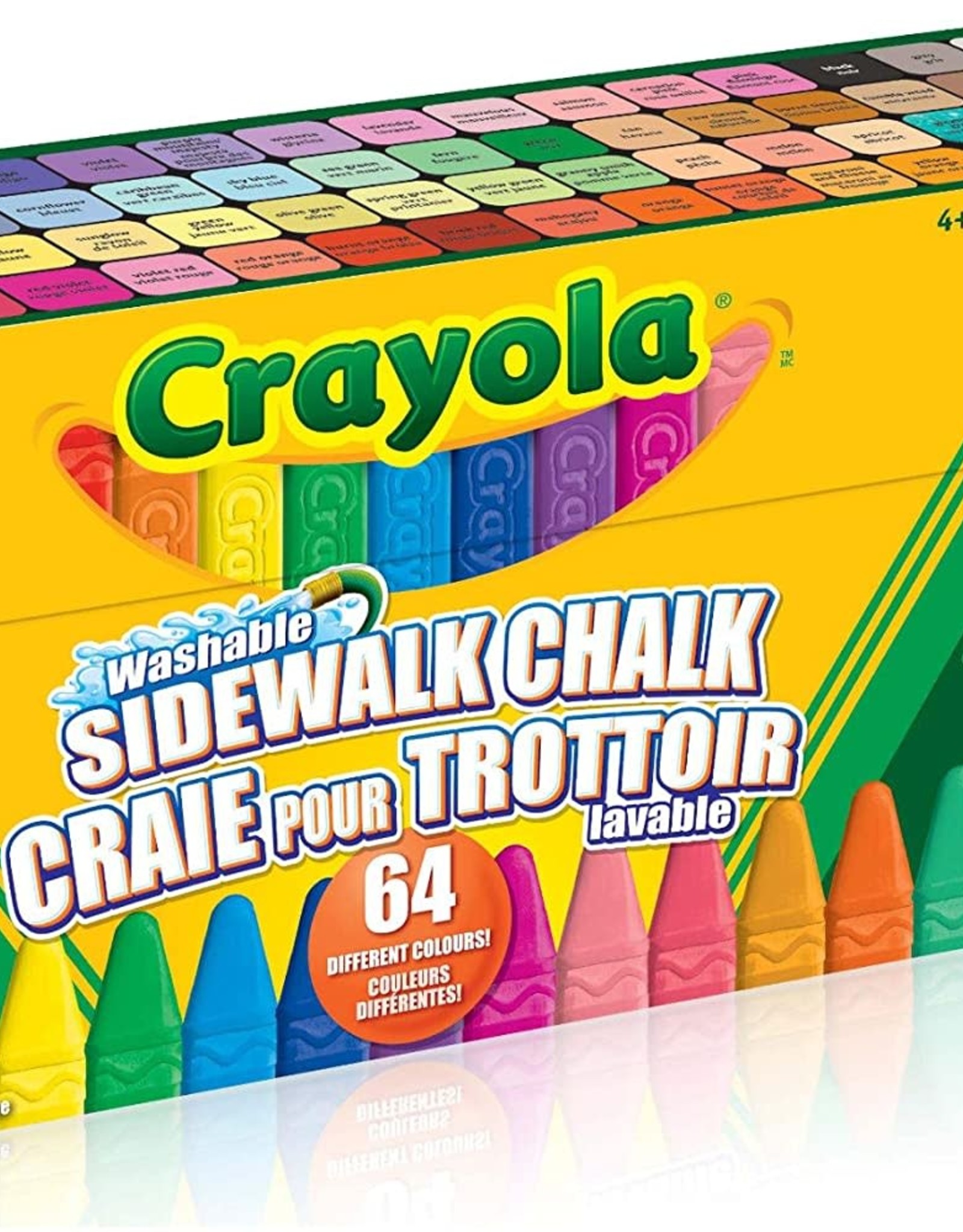 Crayola Crayola Sidewalk Chalk Sticks, Pack of 64