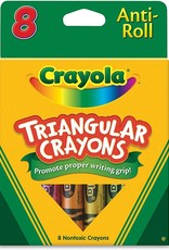 Crayola Crayola Triangular Crayons, 8 Pack