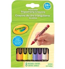 Crayola Crayola Tripod Grip Crayons, 8 Count