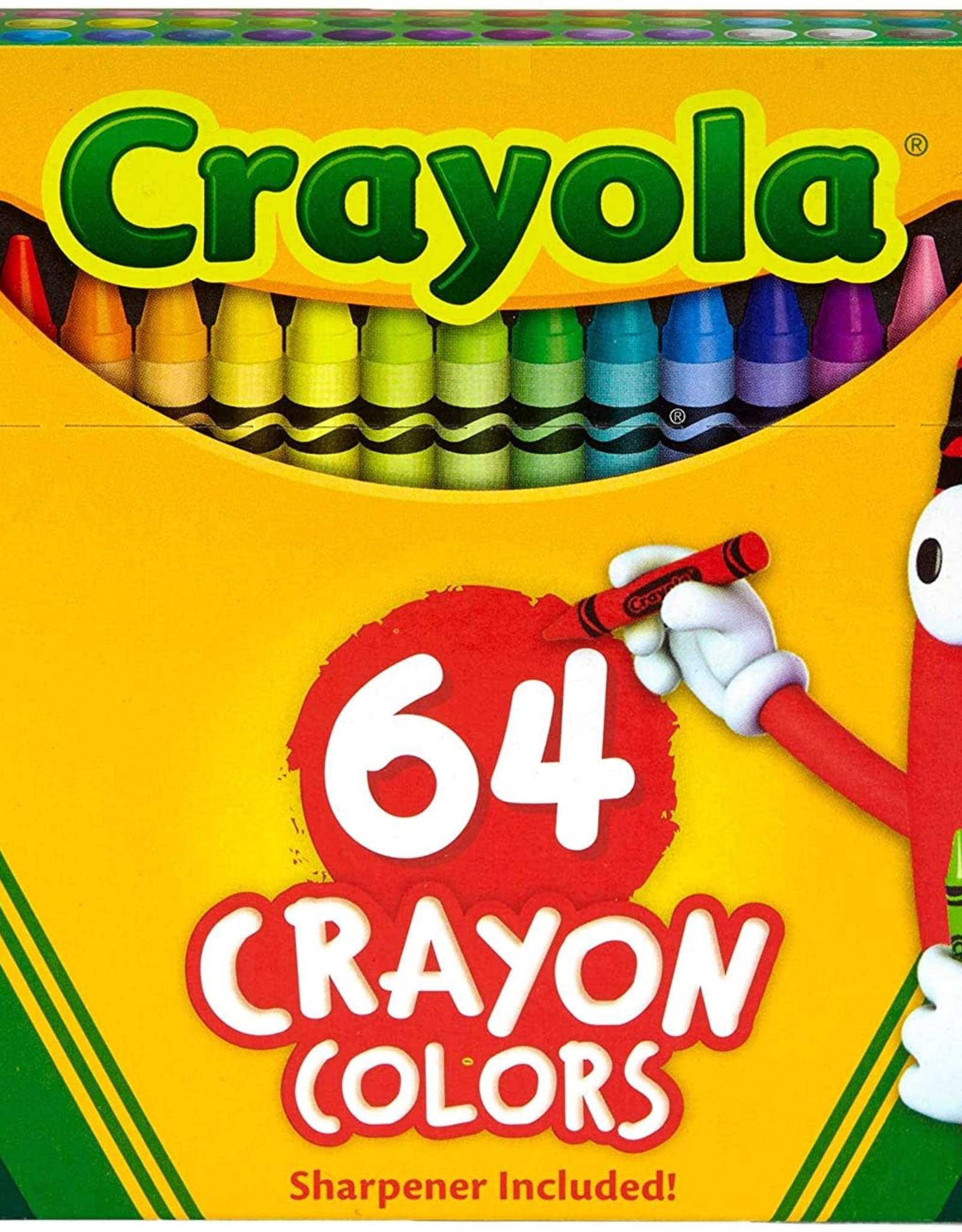 Crayola Crayola 64-Count Crayons with Built in Sharpener