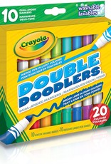 Crayola Crayola Colouring Broad Line Double Doodlers Markers 10 Count