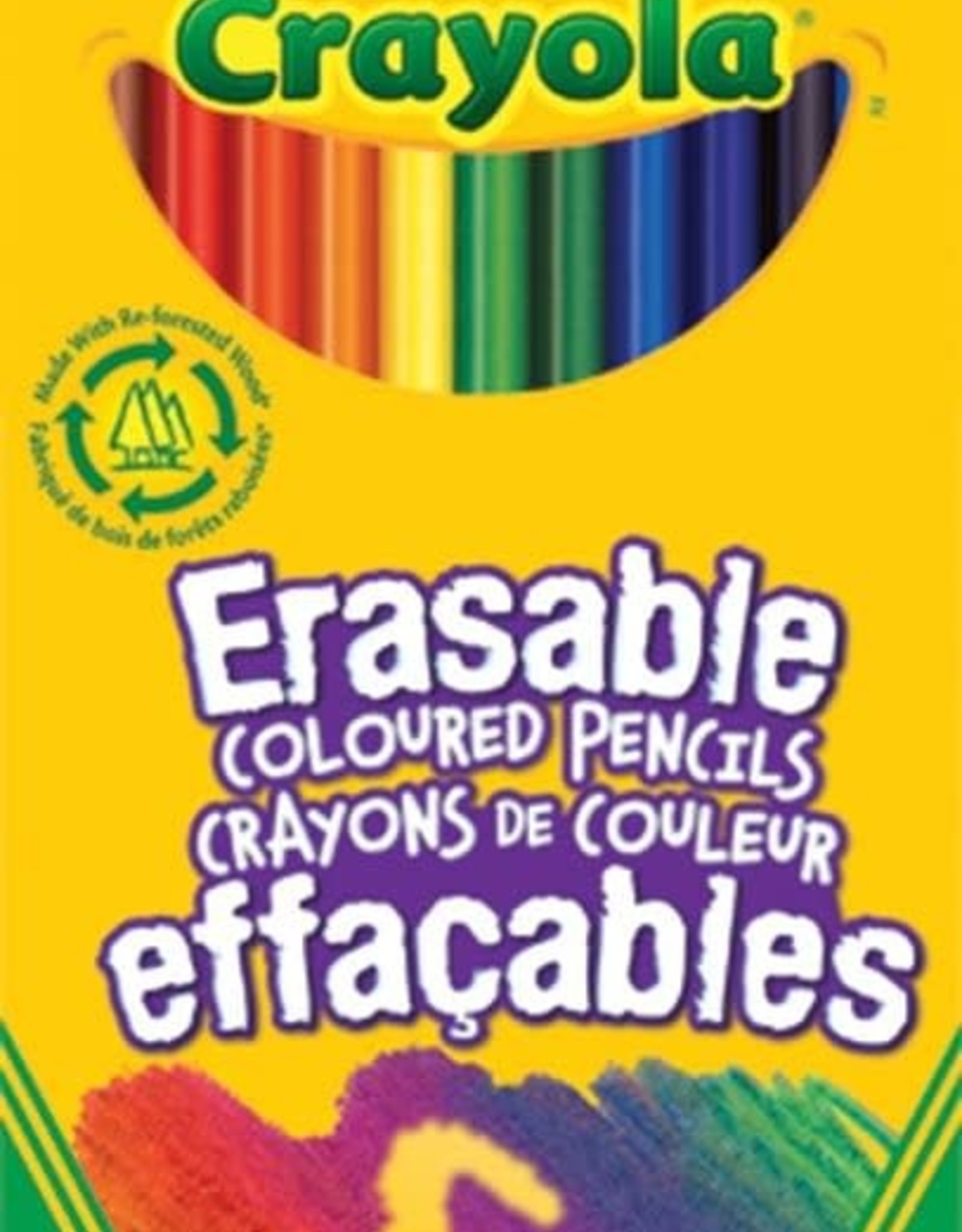 Crayola Crayola 24 Erasable Coloured Pencils