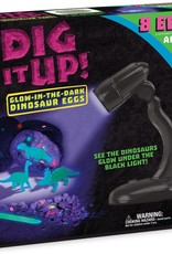 MindWare Dig It Up! Glow in The Dark Dinosaurs