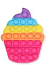 OMG Pop Fidgety Rainbow Cupcake Fidget Toy