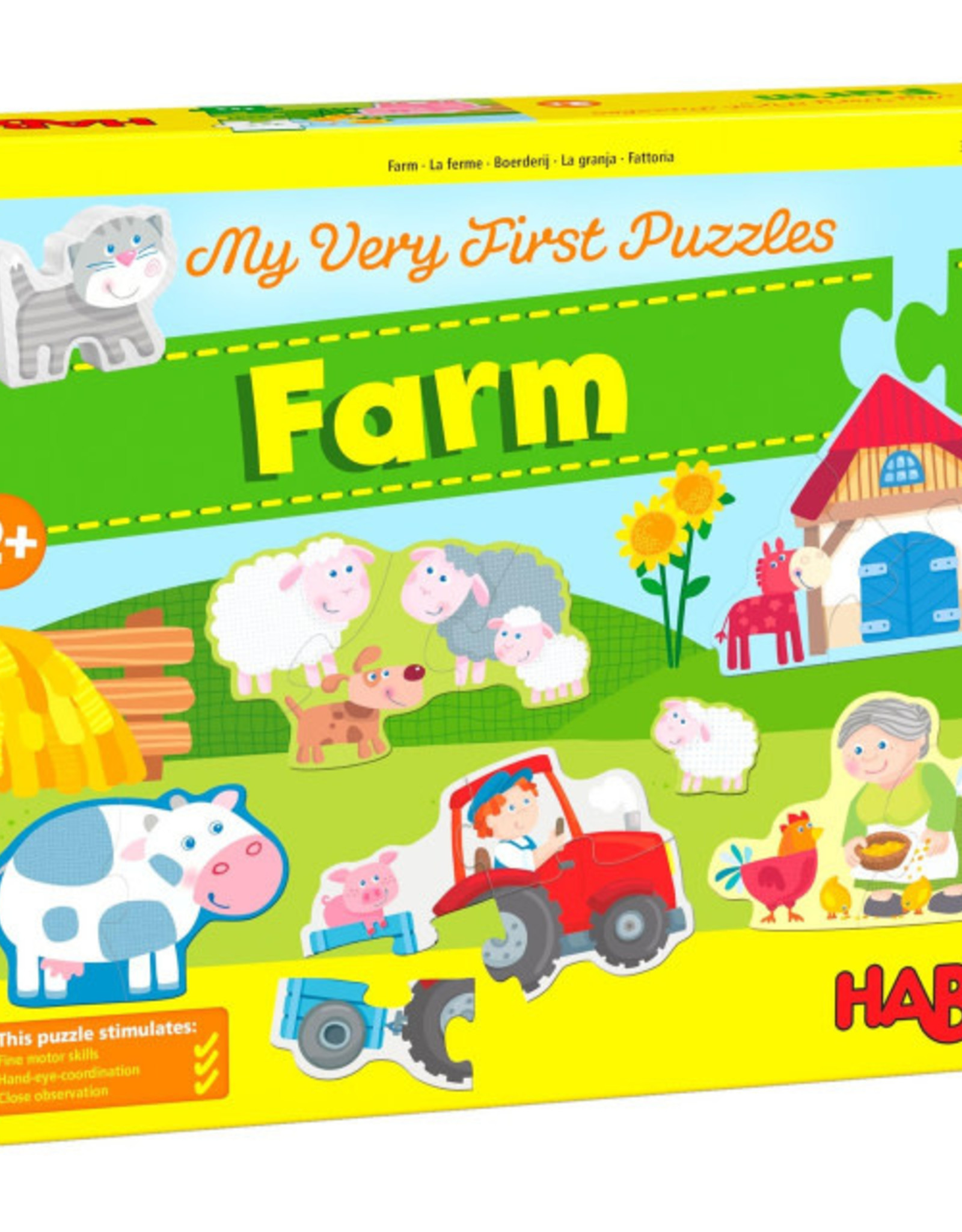 Haba My Very First Puzzles Farm