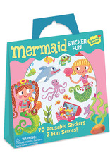 Peaceable Kingdom Reusable Sticker Tote - Mermaid