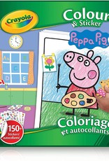 Crayola Crayola Peppa Pig Colour & Sticker Book