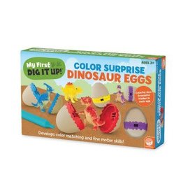 MindWare My First Dig It Up! Color Surprise Dinosaur Eggs