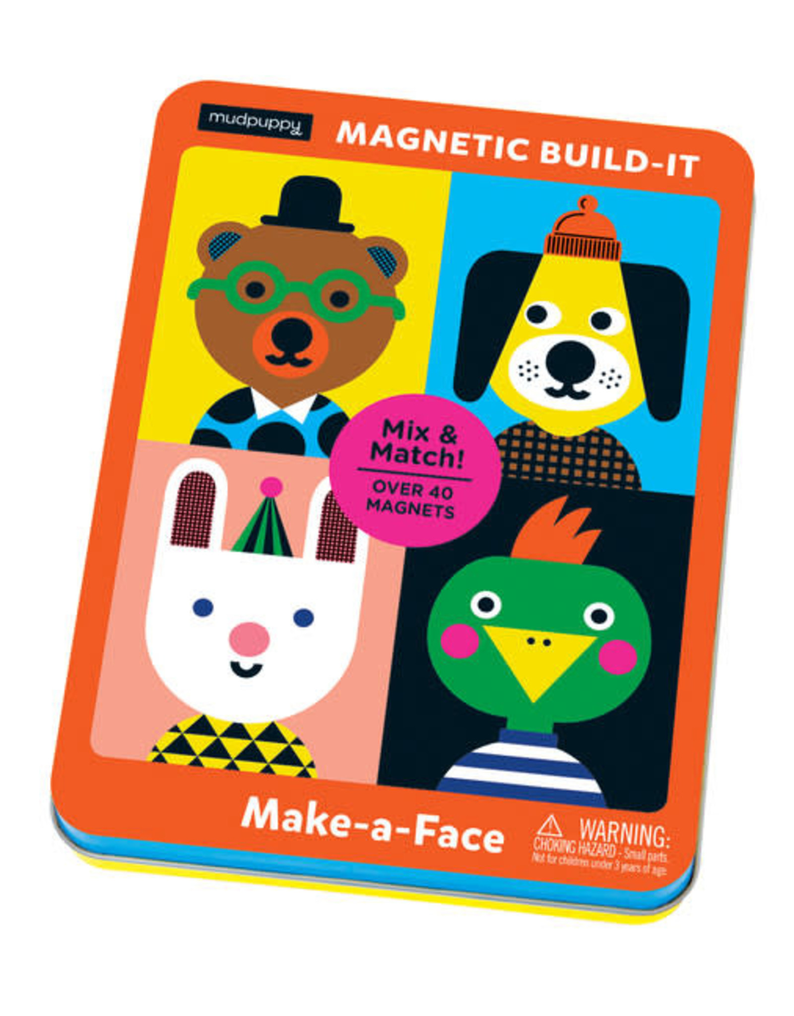 Mudpuppy Make-a-Face Magnetic Build-It