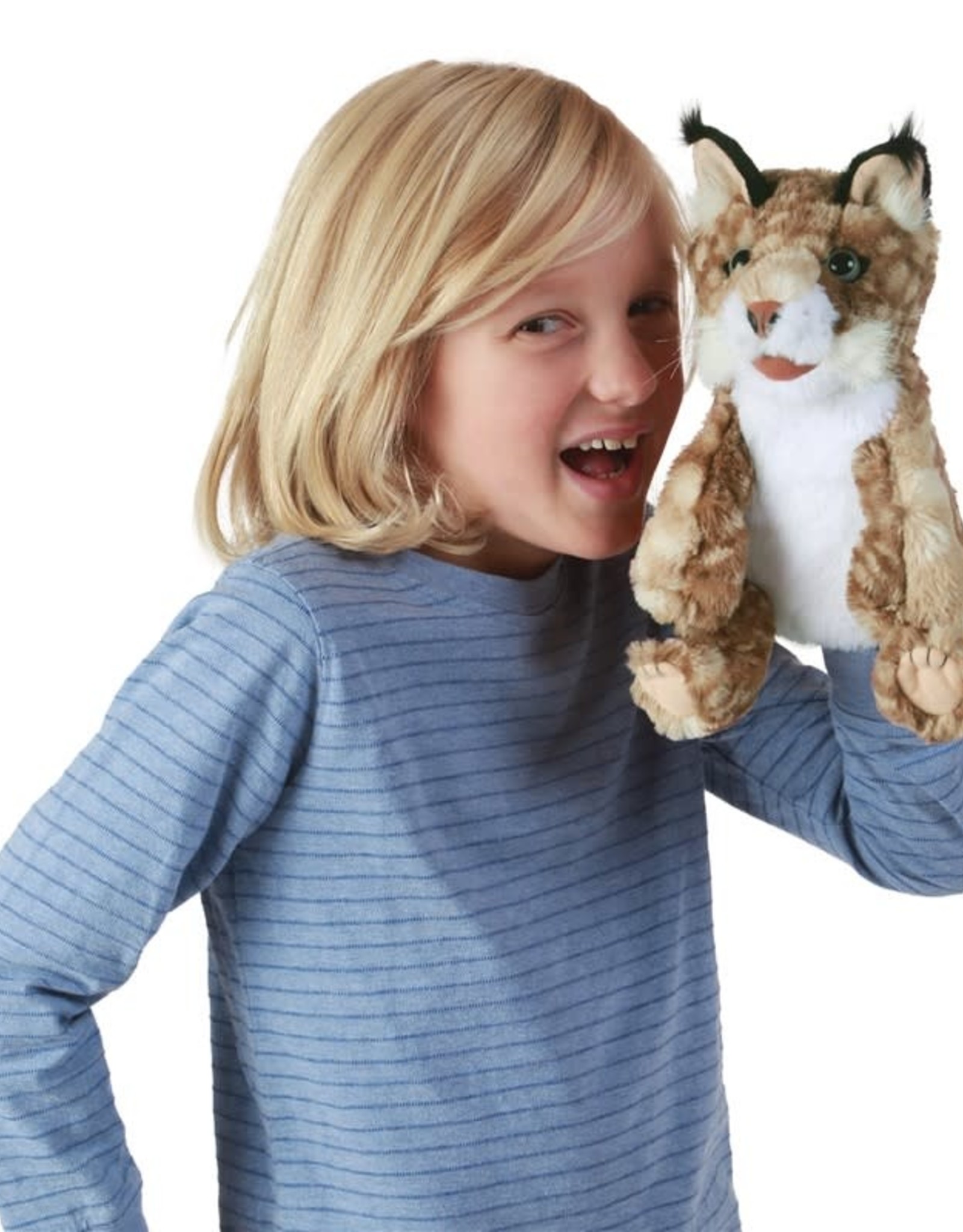 Folkmanis Folkmanis Bobcat Kitten Hand Puppet
