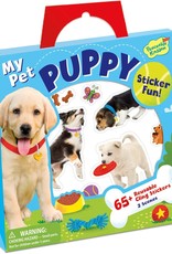 Peaceable Kingdom Reusable Sticker Tote - My Pet Puppy