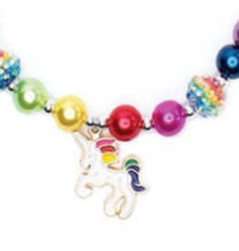 Great Pretenders Gumball Rainbow Necklace and Bracelet set