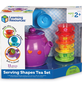 Learning Resources Serving Shapes Tea Set