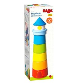 Haba Lighthouse Wooden Rainbow Stacker