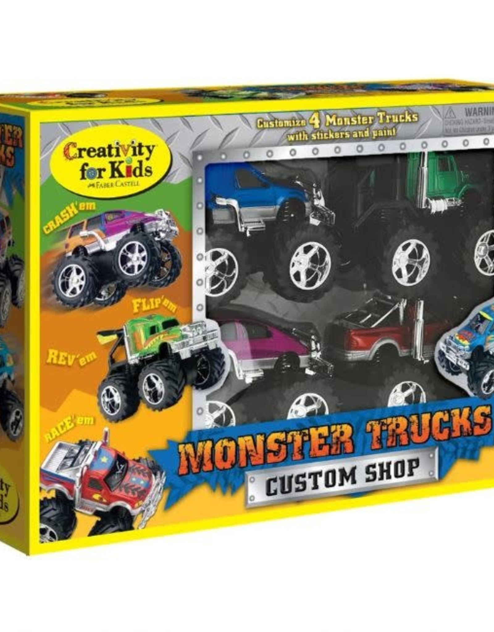 Creativity For Kids Monster Trucks Custom Shop