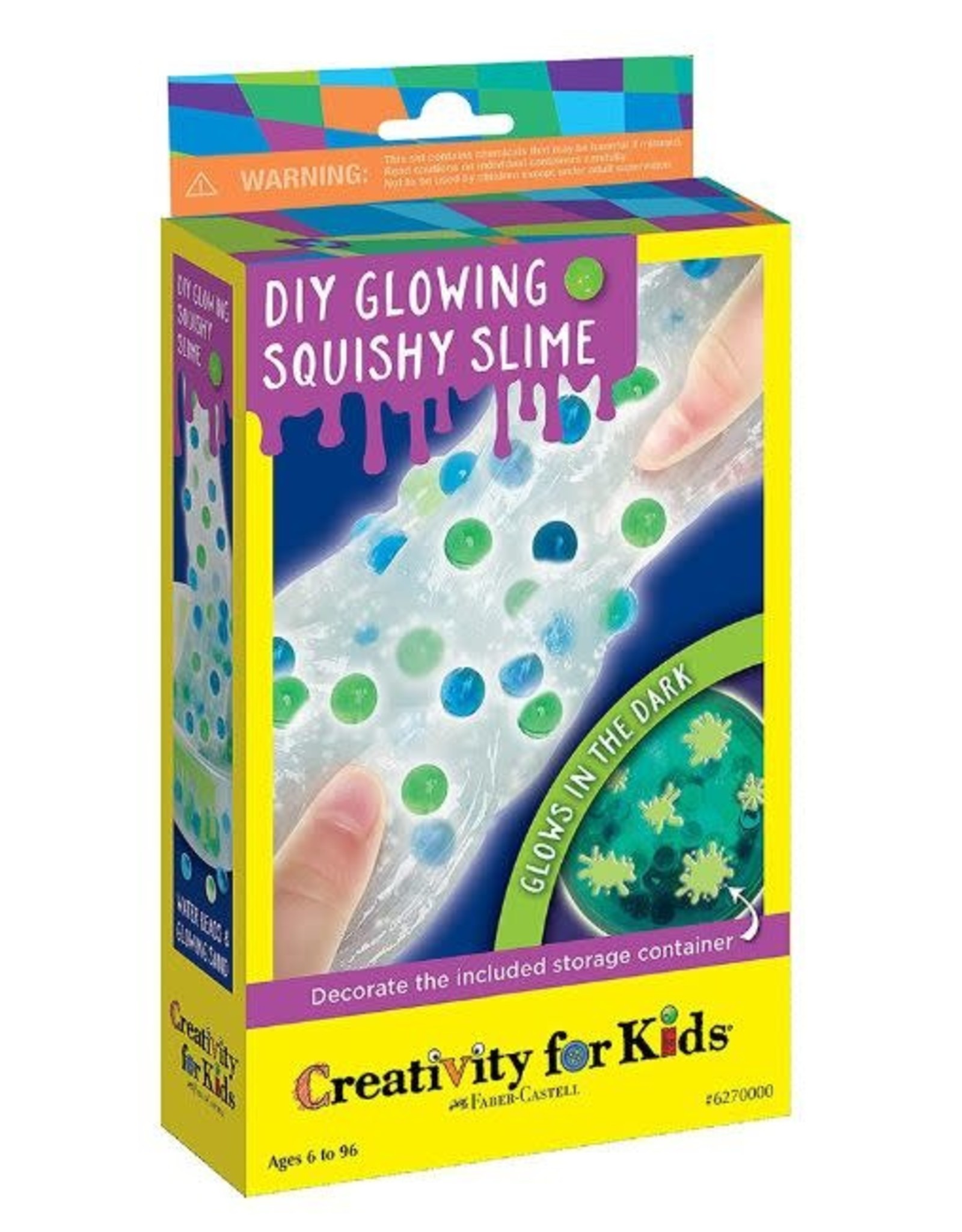 Creativity For Kids DIY Glowing Squishy Slime Mini Kit