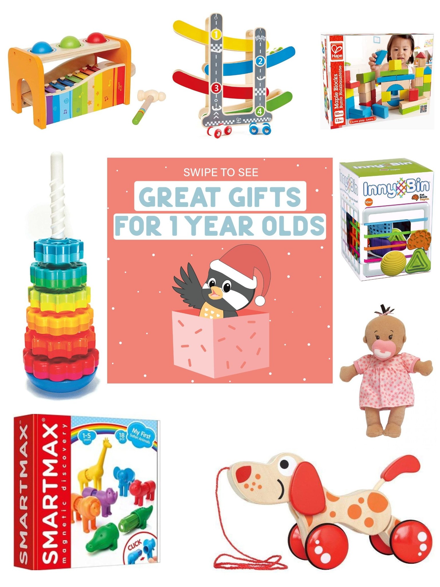 Holiday Gift Guide: Great Gifts for 1 Year Olds