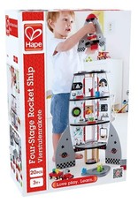 Hape Toys Four Stage Toddler Rocket Ship Playset by Hape
