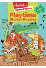 Highlights Playtime Puzzles Sticker Book