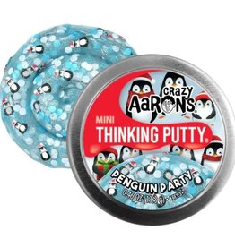 Crazy Aarons Crazy Aarons Mini Thinking Putty - Penguin Party