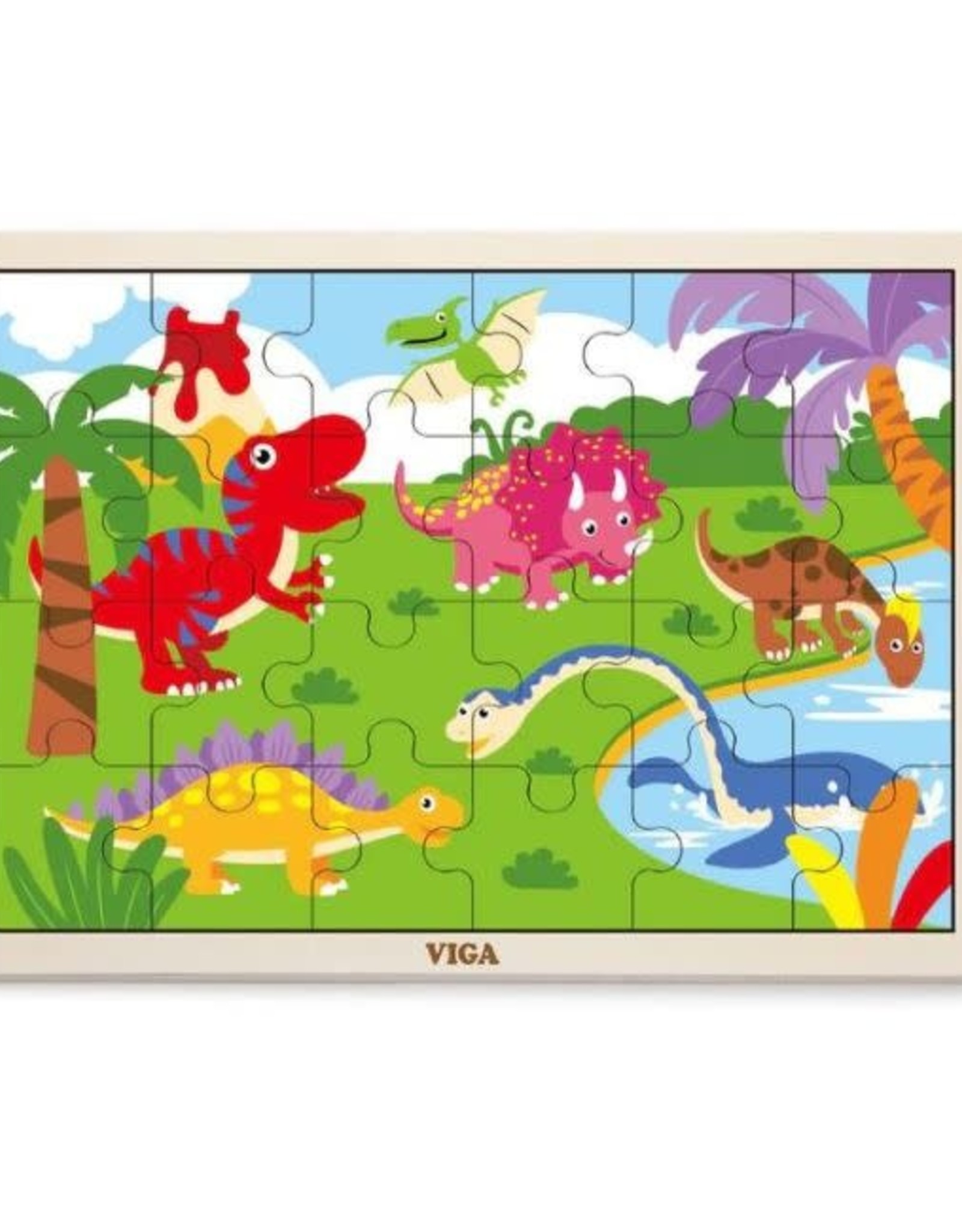 Viga Dinosaur 24 Pc Puzzle