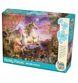 Cobble Hill Puzzles Realm of the Unicorn - 350 Piece Family Puzzle
