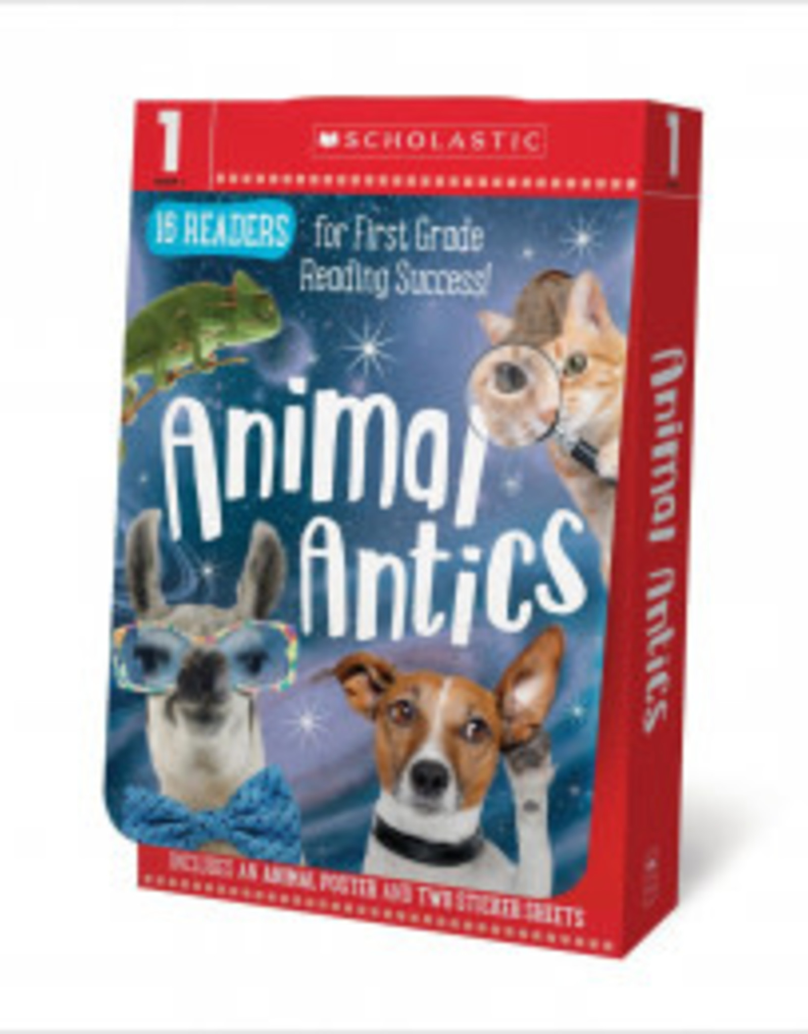 Scholastic Scholastic Early Learners: Grade 1 E-J Reader Box Set - Animal Antics