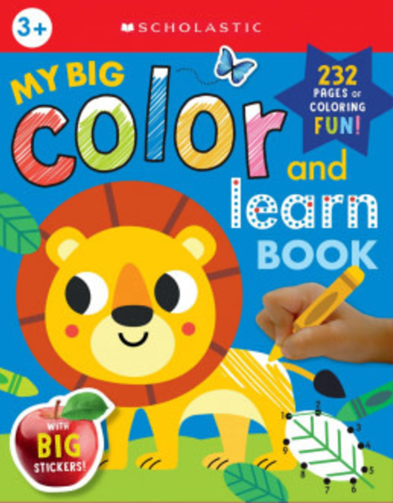 Scholastic My Big Color & Learn Book: Scholastic Early Learners Coloring Book