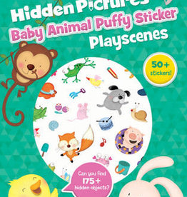 Highlights Baby Animal Hidden Pictures Puffy Sticker Playscenes