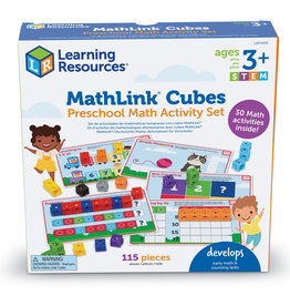 Learning Resources MathLink Cubes Preschool Math Activity Set