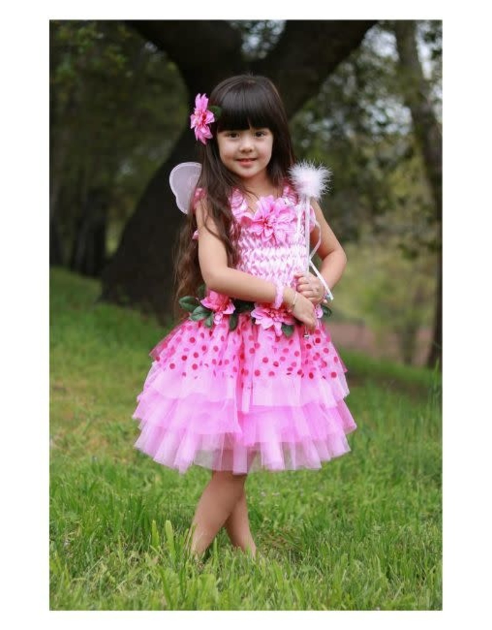 Great Pretenders Fairy Bloom Dress with Wings size 5-6