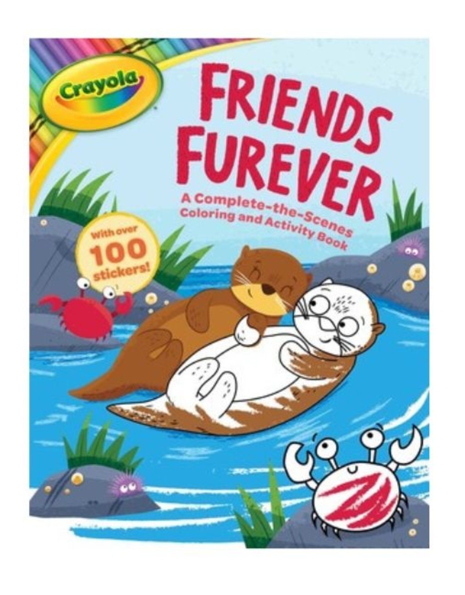 Crayola Crayola Friends Furever Colouring Book with Stickers
