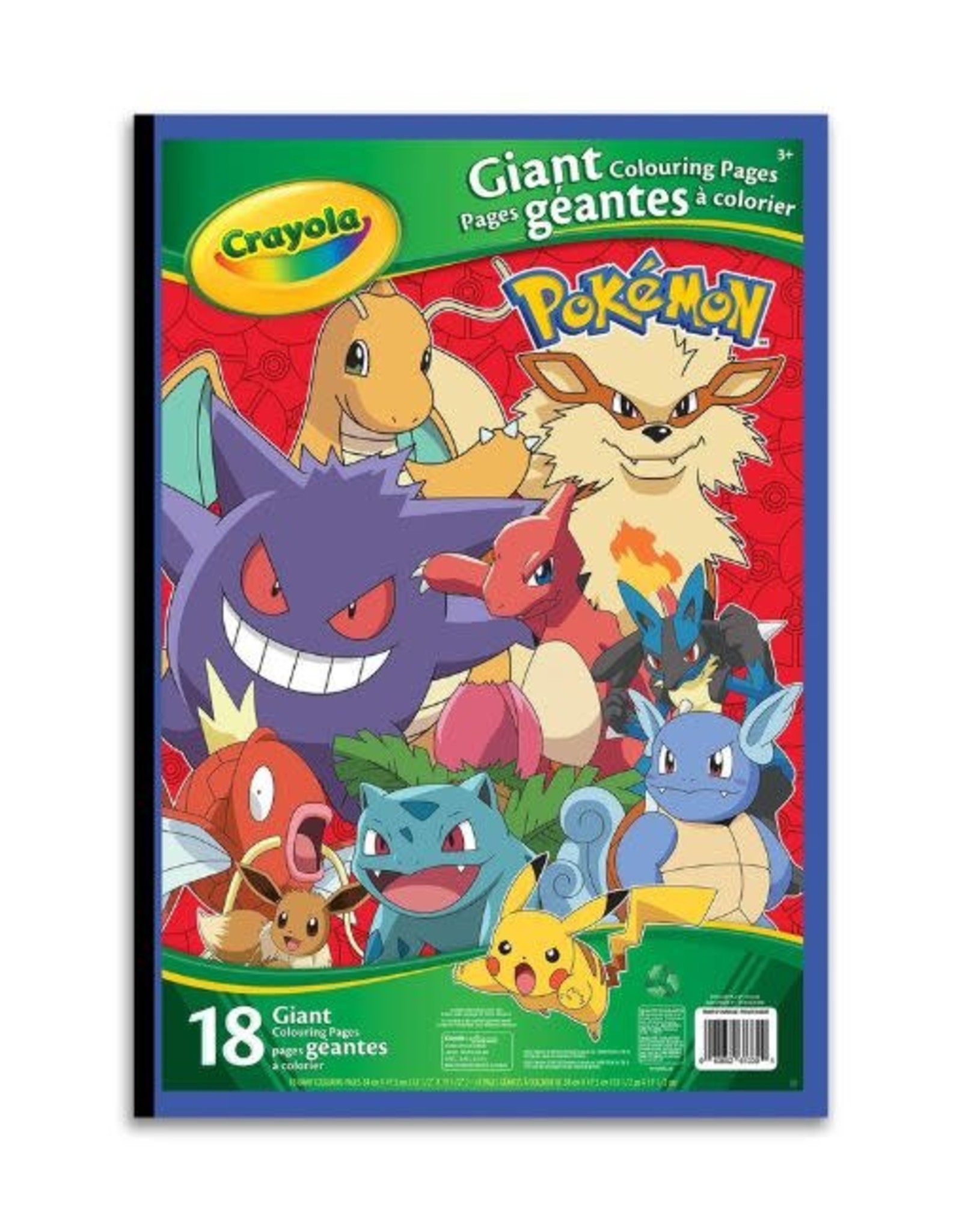 Crayola Giant Colouring Pages - Pokemon