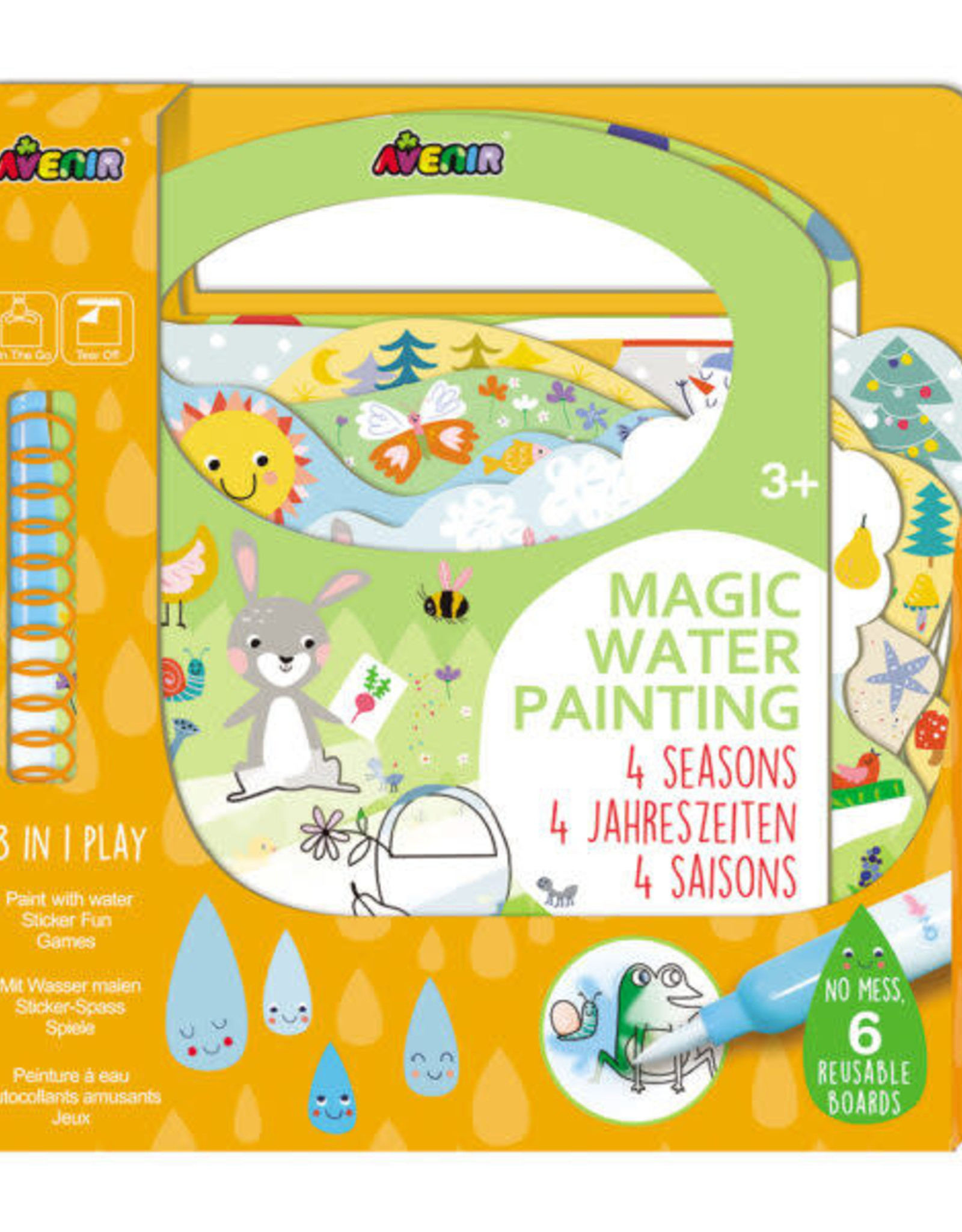Magical Water Painting - 4 Seasons