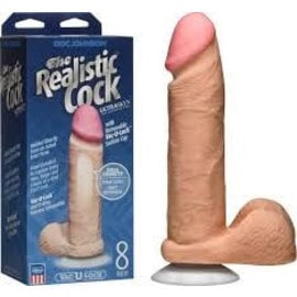 8" Realistic Vibrating Dildo