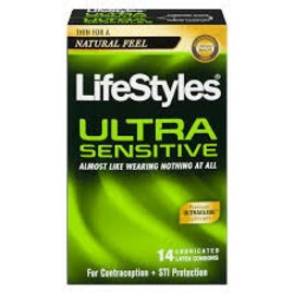 lifestyle condoms Lifestyles Ultra Sensitive 14 pack