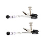 spartacus Broad Tip Clamps with Glass Beads